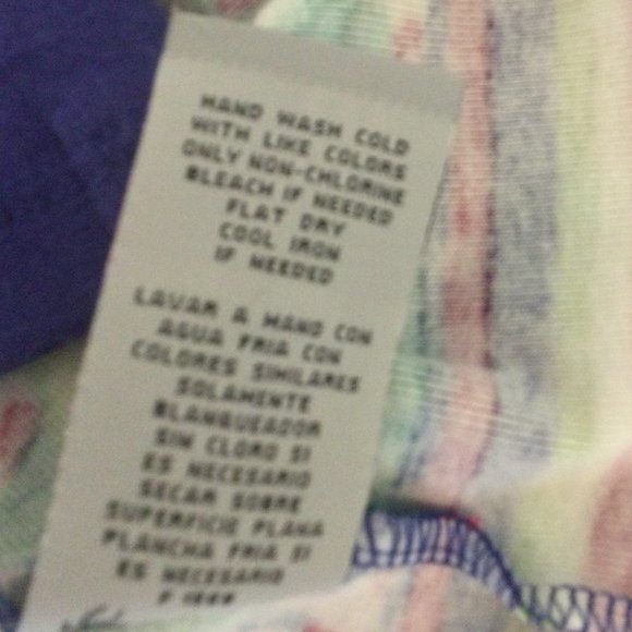 Rafaella Tropical Print Cardigan, Size S - Picture 7 of 7